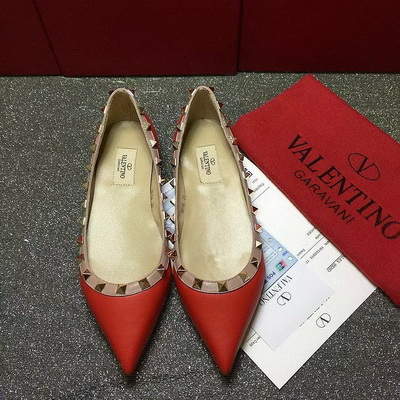 Valentino Shallow mouth flat shoes Women--043